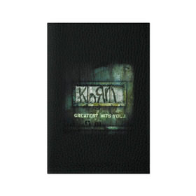 Обложка для паспорта матовая кожа с принтом Korn, greatest hits vol.1 в Петрозаводске, натуральная матовая кожа | размер 19,3 х 13,7 см; прозрачные пластиковые крепления | korn | koяn | альтернативный | арвизу | гранж | грув | группа | дэвис | корн | коян | лузье | манки | метал | музыка | нюметал | панк | песни | рок | уэлч | филди | филипп | хэд | шаффер