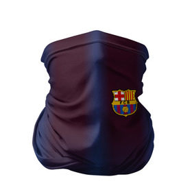 Бандана-труба 3D с принтом FC Barcelona Gradient в Петрозаводске, 100% полиэстер, ткань с особыми свойствами — Activecool | плотность 150‒180 г/м2; хорошо тянется, но сохраняет форму | fc | fc barcelona | fcb | барселона | спорт | спортивные | фк | футбол