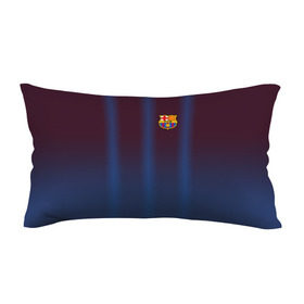 Подушка 3D антистресс с принтом FC Barcelona Gradient в Петрозаводске, наволочка — 100% полиэстер, наполнитель — вспененный полистирол | состоит из подушки и наволочки на молнии | fc | fc barcelona | fcb | барселона | спорт | спортивные | фк | футбол