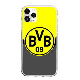 Чехол для iPhone 11 Pro матовый с принтом FC Borussia 2018 Paints в Петрозаводске, Силикон |  | borussia dortmund | fc | боруссия | спорт | спортивные | фк | футбол