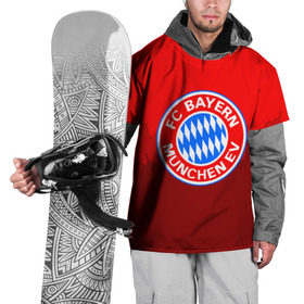 Накидка на куртку 3D с принтом FC Bayern 2018 Paints в Петрозаводске, 100% полиэстер |  | bayern | fc | бавария | спорт | спортивные | фк | футбол