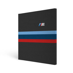 Холст квадратный с принтом BMW 2018 M Sport в Петрозаводске, 100% ПВХ |  | bmw | автомобиль | автомобильные | бмв | машины