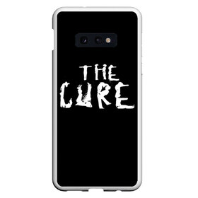 Чехол для Samsung S10E с принтом The Cure в Петрозаводске, Силикон | Область печати: задняя сторона чехла, без боковых панелей | robert smith | rock band | the cure | uk | британия | роберт смит | рок группа