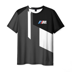 Мужская футболка 3D с принтом BMW Sport Design в Петрозаводске, 100% полиэфир | прямой крой, круглый вырез горловины, длина до линии бедер | bmw | автомобильные | бмв | машины