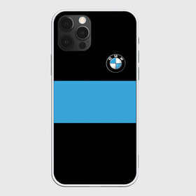 Чехол для iPhone 12 Pro Max с принтом BMW 2018 Blue Line в Петрозаводске, Силикон |  | Тематика изображения на принте: bmw | автомобильные | бмв | машины
