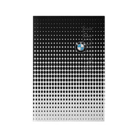 Обложка для паспорта матовая кожа с принтом BMW 2018 Black and White IV в Петрозаводске, натуральная матовая кожа | размер 19,3 х 13,7 см; прозрачные пластиковые крепления | Тематика изображения на принте: bmw | автомобильные | бмв | машины