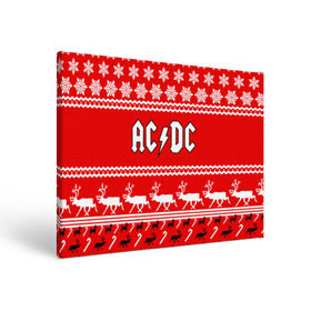 Холст прямоугольный с принтом Праздничный AC/DC в Петрозаводске, 100% ПВХ |  | Тематика изображения на принте: ac dc | acdc |   снежинки | ангус янг | ас дс | асдс | крис слэйд | новогодний | новый год | рождество | стиви янг | эксл роуз
