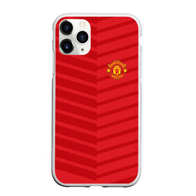 Чехол для iPhone 11 Pro Max матовый с принтом Manchester United 2018 Reverse в Петрозаводске, Силикон |  | emirates | fc | manchester united | геометрия | манчестер юнайтед | спорт | футбол | футбольный клуб | эмблема