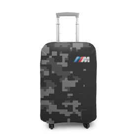 Чехол для чемодана 3D с принтом BMW 2018 Grey M Sport в Петрозаводске, 86% полиэфир, 14% спандекс | двустороннее нанесение принта, прорези для ручек и колес | bmw | автомобильные | бмв | машины