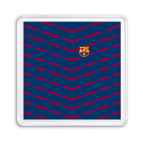 Магнит 55*55 с принтом FC Barca 2018 Creative uniform в Петрозаводске, Пластик | Размер: 65*65 мм; Размер печати: 55*55 мм | barcelona | fc | барселона | спорт | спортивные | фк | футбол