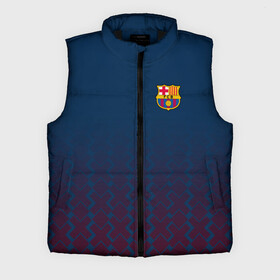 Мужской жилет утепленный 3D с принтом FC Barca 2018 Creative uniform в Петрозаводске,  |  | fc | fc barcelona | fcb | барселона | спорт | спортивные | фк | футбол