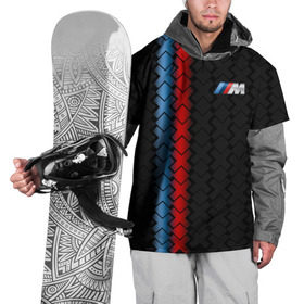Накидка на куртку 3D с принтом BMW Premium в Петрозаводске, 100% полиэстер |  | bmw | автомобильные | бмв | машины