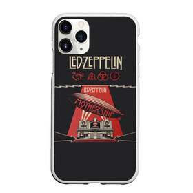 Чехол для iPhone 11 Pro матовый с принтом Led Zeppelin в Петрозаводске, Силикон |  | led | led zeppelin | блюз | группа | джимми пейдж | джон генри бонэм | джон пол джонс | лед зепелен | лед зеппелин | метал | роберт плант | рок | тяжелый | фолк | хард | хардрок | хеви | хевиметал