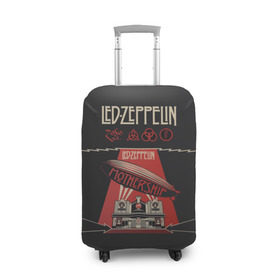 Чехол для чемодана 3D с принтом Led Zeppelin в Петрозаводске, 86% полиэфир, 14% спандекс | двустороннее нанесение принта, прорези для ручек и колес | led | led zeppelin | блюз | группа | джимми пейдж | джон генри бонэм | джон пол джонс | лед зепелен | лед зеппелин | метал | роберт плант | рок | тяжелый | фолк | хард | хардрок | хеви | хевиметал