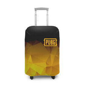 Чехол для чемодана 3D с принтом PUBG Abstract в Петрозаводске, 86% полиэфир, 14% спандекс | двустороннее нанесение принта, прорези для ручек и колес | battle royal | playerunknowns battlegrounds | pubg | пабг | пубг