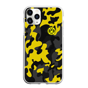 Чехол для iPhone 11 Pro Max матовый с принтом Borussia 2018 Military Sport в Петрозаводске, Силикон |  | боруссия | дортмунд