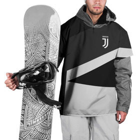 Накидка на куртку 3D с принтом Juventus 2018 Geometry Sport в Петрозаводске, 100% полиэстер |  | fc | juventus | спорт | спортивные | фк | футбол | футбольный клуб | ювентус