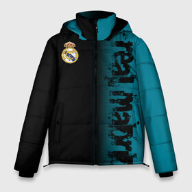 Мужская зимняя куртка 3D с принтом REAL MADRID в Петрозаводске, верх — 100% полиэстер; подкладка — 100% полиэстер; утеплитель — 100% полиэстер | длина ниже бедра, свободный силуэт Оверсайз. Есть воротник-стойка, отстегивающийся капюшон и ветрозащитная планка. 

Боковые карманы с листочкой на кнопках и внутренний карман на молнии. | fc | football | football club | real madrid | sport | реал мадрид | спорт | спортивные | униформа | фирменные цвета | фк | футбол | футбольный клуб
