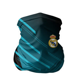 Бандана-труба 3D с принтом Real Madrid Creative uniform в Петрозаводске, 100% полиэстер, ткань с особыми свойствами — Activecool | плотность 150‒180 г/м2; хорошо тянется, но сохраняет форму | fc | real madrid | реал мадрид | спорт | спортивные | фк | футбол | футбольный клуб
