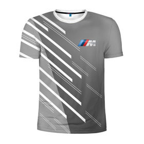Мужская футболка 3D спортивная с принтом BMW 2018 M Sport в Петрозаводске, 100% полиэстер с улучшенными характеристиками | приталенный силуэт, круглая горловина, широкие плечи, сужается к линии бедра | bmw | автомобильные | бмв | машины