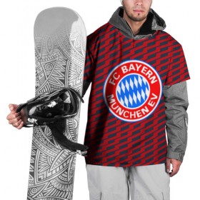 Накидка на куртку 3D с принтом FC Bayern 2018 Creative в Петрозаводске, 100% полиэстер |  | Тематика изображения на принте: bayern | fc | бавария | спорт | спортивные | фк | футбол | футбольный клуб