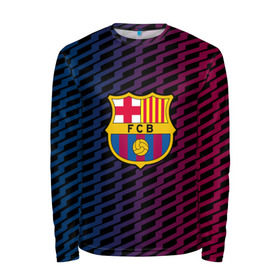 Мужской лонгслив 3D с принтом FC Barca 2018 Creative uniform в Петрозаводске, 100% полиэстер | длинные рукава, круглый вырез горловины, полуприлегающий силуэт | Тематика изображения на принте: fc | fc barcelona | fcb | барселона | спорт | спортивные | фк | футбол | футбольный клуб