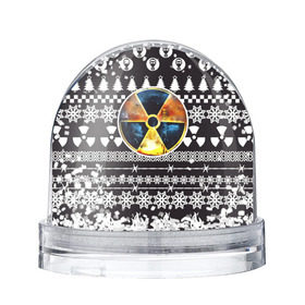 Снежный шар с принтом S.T.A.L.K.E.R Ядерная Зима в Петрозаводске, Пластик | Изображение внутри шара печатается на глянцевой фотобумаге с двух сторон | stalker | зима | новогодние | новый год | радиация | сталкер | чернобыль