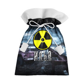 Подарочный 3D мешок с принтом S.T.A.L.K.E.R. - И.Л.Ь.Я в Петрозаводске, 100% полиэстер | Размер: 29*39 см | stalker | ильюха | ильюша | илья | имена | припять | радиация | сталкер | чернобыль