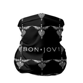 Бандана-труба 3D с принтом Bon Jovi в Петрозаводске, 100% полиэстер, ткань с особыми свойствами — Activecool | плотность 150‒180 г/м2; хорошо тянется, но сохраняет форму | bon | jovi | бон | джови