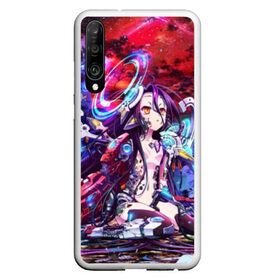 Чехол для Honor P30 с принтом No Game No Life Zero в Петрозаводске, Силикон | Область печати: задняя сторона чехла, без боковых панелей | no game | no game no life zero | no life | zero | нет игры нет жизни