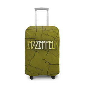Чехол для чемодана 3D с принтом Led Zeppelin в Петрозаводске, 86% полиэфир, 14% спандекс | двустороннее нанесение принта, прорези для ручек и колес | led zeppelin | группа | джимми пейдж | джон генри бонэм | джон пол джонс | лед зепелен | лед зеппелин | роберт плант | рок