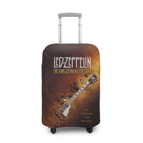 Чехол для чемодана 3D с принтом Led Zeppelin в Петрозаводске, 86% полиэфир, 14% спандекс | двустороннее нанесение принта, прорези для ручек и колес | led | led zeppelin | блюз | группа | джимми пейдж | джон генри бонэм | джон пол джонс | лед зепелен | лед зеппелин | метал | роберт плант | рок | тяжелый | фолк | хард | хардрок | хеви | хевиметал