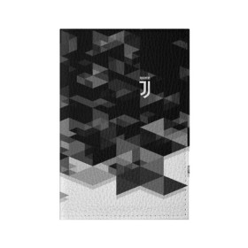 Обложка для паспорта матовая кожа с принтом Juventus 2018 Geometry Sport в Петрозаводске, натуральная матовая кожа | размер 19,3 х 13,7 см; прозрачные пластиковые крепления | fc | juventus | спорт | спортивные | фк | футбол | футбольный клуб | ювентус