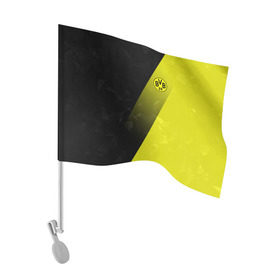 Флаг для автомобиля с принтом FC Borussia 2018 Элита в Петрозаводске, 100% полиэстер | Размер: 30*21 см | боруссия | дортмунд