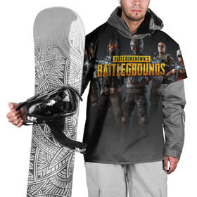Накидка на куртку 3D с принтом PUBG Soldiers в Петрозаводске, 100% полиэстер |  | playerunknowns battlegrounds | pubg