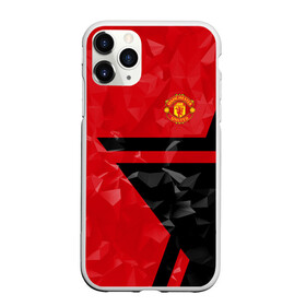 Чехол для iPhone 11 Pro матовый с принтом F C M U 2018 STAR в Петрозаводске, Силикон |  | fc | manchester united | манчестер юнайтед | спорт | спортивные | фк | футбол | футбольный клуб