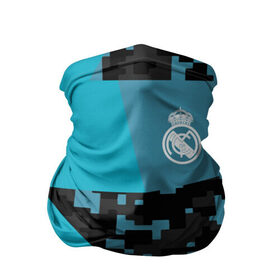Бандана-труба 3D с принтом Real Madrid 2018 Sportwear в Петрозаводске, 100% полиэстер, ткань с особыми свойствами — Activecool | плотность 150‒180 г/м2; хорошо тянется, но сохраняет форму | Тематика изображения на принте: 