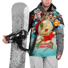 Накидка на куртку 3D с принтом Котик в Петрозаводске, 100% полиэстер |  | Тематика изображения на принте: christmas | new year | santa | дед мороз | елка | елочки | новогодний | новый год | рождество | сантаклаус | снег | снежинки