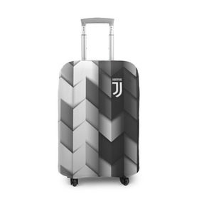 Чехол для чемодана 3D с принтом Juventus 2018 Geometry Sport в Петрозаводске, 86% полиэфир, 14% спандекс | двустороннее нанесение принта, прорези для ручек и колес | fc | juventus | спорт | спортивные | фк | футбол | футбольный клуб | ювентус