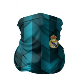 Бандана-труба 3D с принтом Real Madrid 2018 Sport в Петрозаводске, 100% полиэстер, ткань с особыми свойствами — Activecool | плотность 150‒180 г/м2; хорошо тянется, но сохраняет форму | 