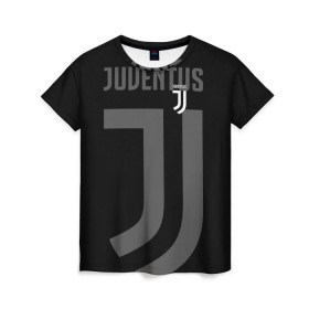 Женская футболка 3D с принтом Juventus 2018 Original в Петрозаводске, 100% полиэфир ( синтетическое хлопкоподобное полотно) | прямой крой, круглый вырез горловины, длина до линии бедер | fc | juventus | спорт | спортивные | фк | футбол | футбольный клуб | ювентус