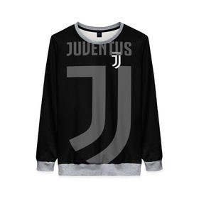 Женский свитшот 3D с принтом Juventus 2018 Original в Петрозаводске, 100% полиэстер с мягким внутренним слоем | круглый вырез горловины, мягкая резинка на манжетах и поясе, свободная посадка по фигуре | fc | juventus | спорт | спортивные | фк | футбол | футбольный клуб | ювентус