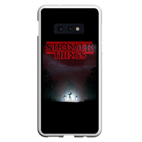 Чехол для Samsung S10E с принтом Stranger Things Демогоргон в Петрозаводске, Силикон | Область печати: задняя сторона чехла, без боковых панелей | stranger things | очень странные дела