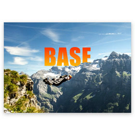 Поздравительная открытка с принтом base jumping в Петрозаводске, 100% бумага | плотность бумаги 280 г/м2, матовая, на обратной стороне линовка и место для марки
 | adrenaline | b.a.s.e. | base jumping | danger | extreme | freedom | height | jump | parachute | risk | skydive | адреналин | бейс | бейсджампинг | высота | парашют | прыжок | риск | свобода | экстрим