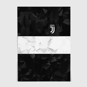 Постер с принтом Juventus White Line в Петрозаводске, 100% бумага
 | бумага, плотность 150 мг. Матовая, но за счет высокого коэффициента гладкости имеет небольшой блеск и дает на свету блики, но в отличии от глянцевой бумаги не покрыта лаком | fc | juventus | спорт | спортивные | фк | футбол | футбольный клуб | ювентус