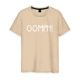 Мужская футболка хлопок с принтом Oomph! в Петрозаводске, 100% хлопок | прямой крой, круглый вырез горловины, длина до линии бедер, слегка спущенное плечо. | 
