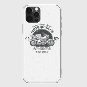 Чехол для iPhone 12 Pro Max с принтом Vintage motocycle в Петрозаводске, Силикон |  | harley | motorbike | motorcycle | race | rider | ryder | skull | speed | байк | гонки | гонщик | мото | мотобайк | мотоцикл | райдер | скорость | харлей | череп