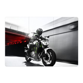 Магнитный плакат 3Х2 с принтом Kawasaki в Петрозаводске, Полимерный материал с магнитным слоем | 6 деталей размером 9*9 см | motorbike | motorcycle | race | rider | ryder | speed | yamaha | байк | гонки | гонщик | кавасаки | мото | мотобайк | мотоцикл | райдер | скорость | ямаха