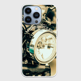 Чехол для iPhone 13 Pro с принтом Vintage motocycle в Петрозаводске,  |  | harley | motorbike | motorcycle | race | rider | ryder | speed | байк | гонки | гонщик | мото | мотобайк | мотоцикл | райдер | скорость | харлей