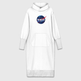 Платье удлиненное хлопок с принтом NASA в Петрозаводске,  |  | nasa | астронавт | астрофизика | космическое агенство | космонавт | космос | наса | скафандр   | шлем